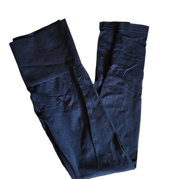 Assets By Spanx Pants - ASSETS BY SPANX Black  Shaping Legging Tummy Control Women’s Size Medium